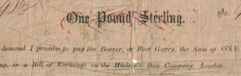 Historic Fort Garry note headlines RCNA auction
