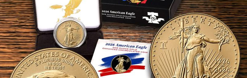 U.S. Mint Launches 1776-2026 Enhanced Uncirculated Gold Eagle