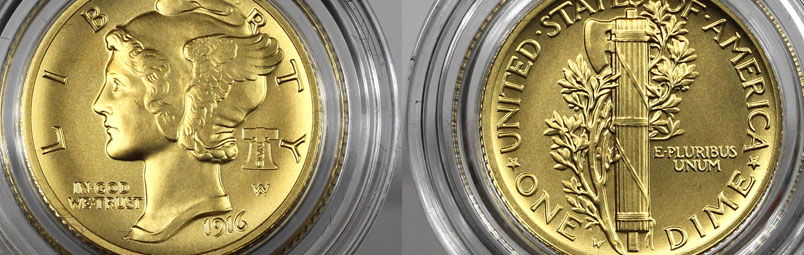 US Mint Sales: Mercury Dime Set and FIFA Coins Debut