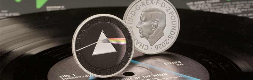 The Royal Mint Shines A Light On Pink Floyd With First Ever UK Commemorative Coin