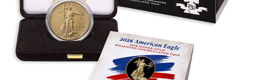 2026 American Eagle One Ounce Gold Enhanced Uncirculated Coin Available May 28
